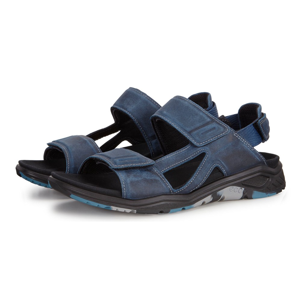 Sandalias Hombre - ECCO X-Trinsic Flat - Azul Marino - LUP401582